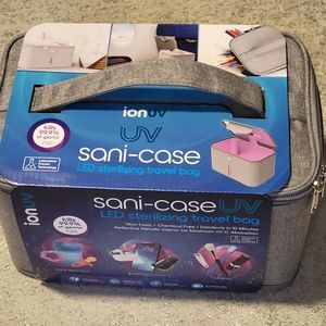 NEW Tzumi IonUV Sani-Case Led Sterilizing Travel Bag